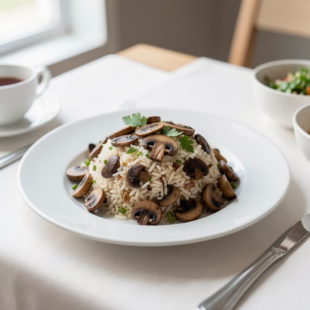 Mushroom Rice