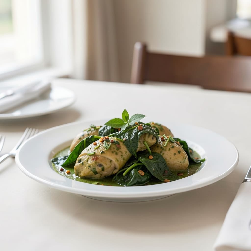 Palak / Saag Chicken