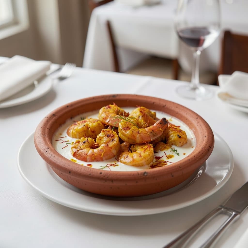 Tandoori Garlic Prawns